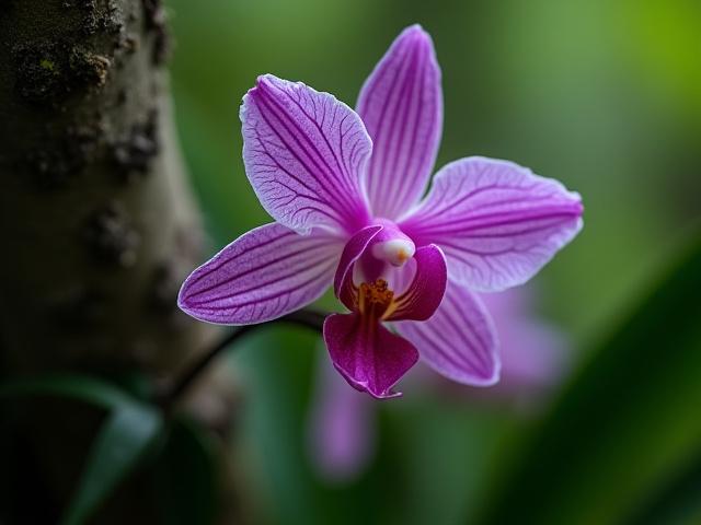 Orquídea silvestre de Chiapas