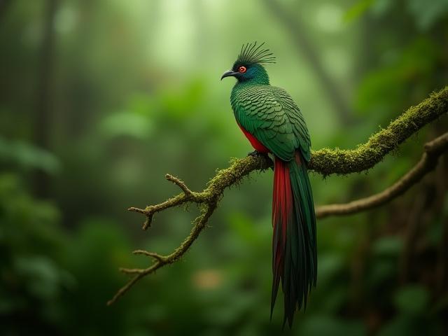 Quetzal Resplandeciente en Chiapas