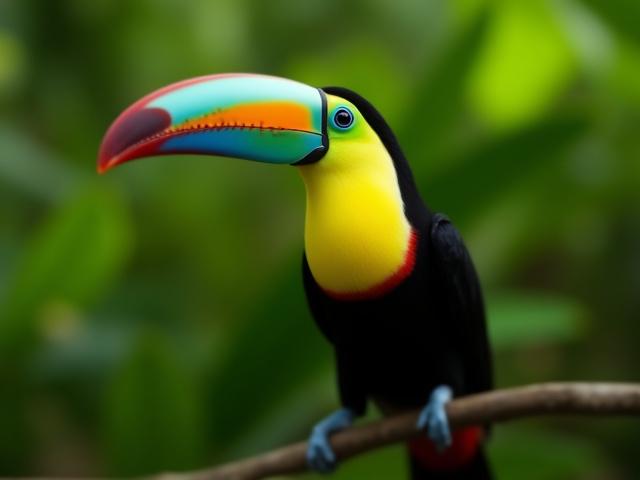 Tucán de pico arcoíris